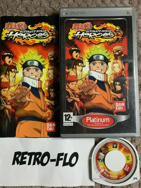 Naruto: Ultimate Ninja Heroes 2 The Phantom Fortress PSP - Essentials - Jeux vidéo