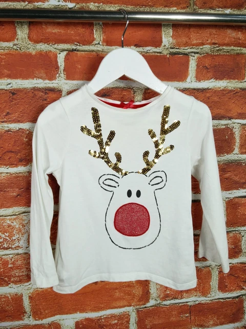 T-Shirt Top Abito Bambina Pacchetto Età 2-3 Anni Madrecare Gap Next Natalizio 98Cm 2