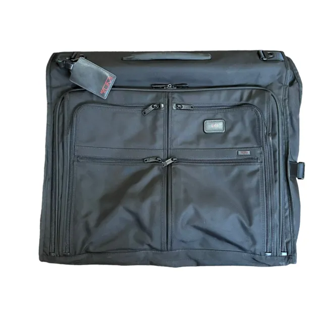 Tumi Alpha 2 Bi Fold Black Garment Bag 24 Inch