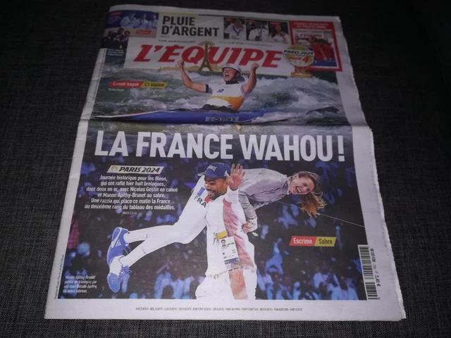 Lot 7 journaux l'equipe annees 90 - Collection