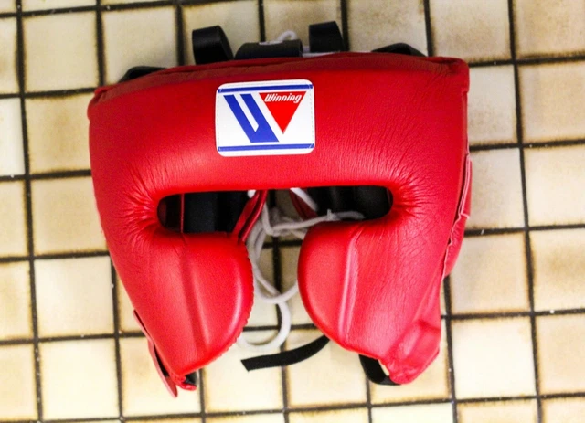 WINNING FG-2900 RED large Headguard Headgear Grant Cleto