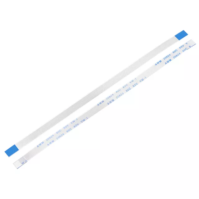 Câble plat flexible 9 broches 0.5mm Pas 150mm FPC FFC Câble ruban 5Pcs(A Type)