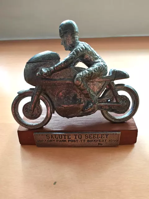 Glen Englisches Zinn Motorrad Modell Nr. 49 Von "Salute To Seeley" Bikefest 1999