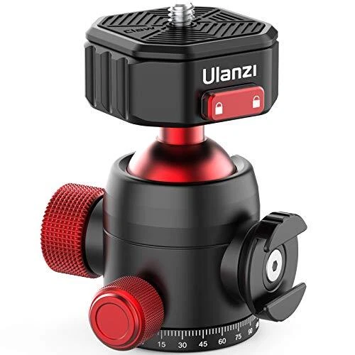 ULANZI Ball Head with Claw Super Quick Release Design, Professional Metal U-100