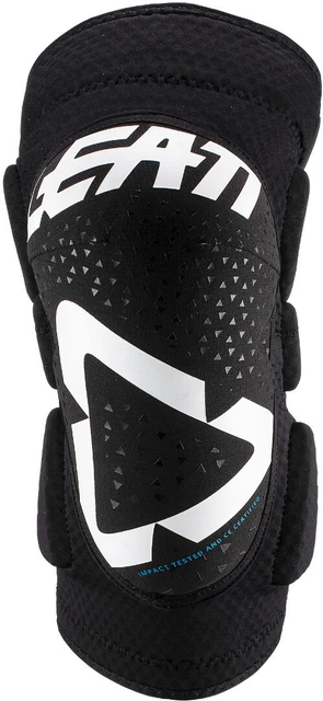 Leatt 3DF 5.0 Mini Kinder Motocross Knieschoner (Black/White,One Size)
