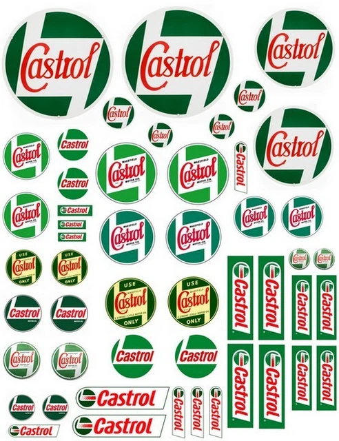 Sticker et autocollant Castrol GTX