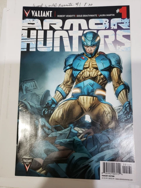 Armor Hunters # 1  1 In 50 Dough Braithwaite variant 2014