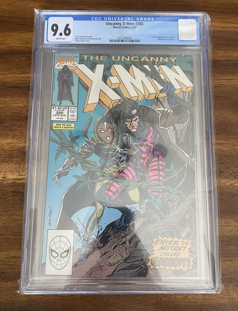Uncanny X-Men #266 (1990, Marvel) - CGC 9.6 - 1st Appearance Gambit