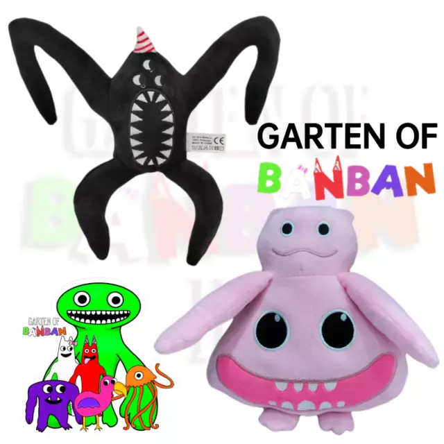 Black And Pink Banban Kindergarten Garden Plush Toy For Kids To Play And Snuggle