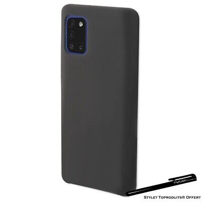 Coque silicone gel Noir ultra mince pour Samsung Galaxy A31