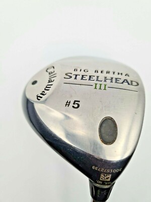 Callaway Big Bertha Steelhead 5 legno Memphis 10 UNIFLEX albero in acciaio 