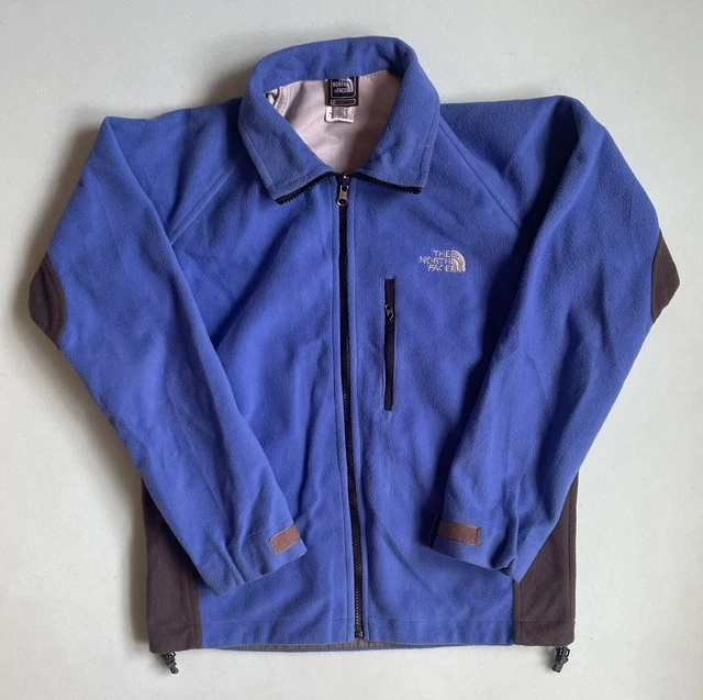 Vintage 90’s Mens The North Face Windstopper Fleece Jacket GoreTex Blue - Size M