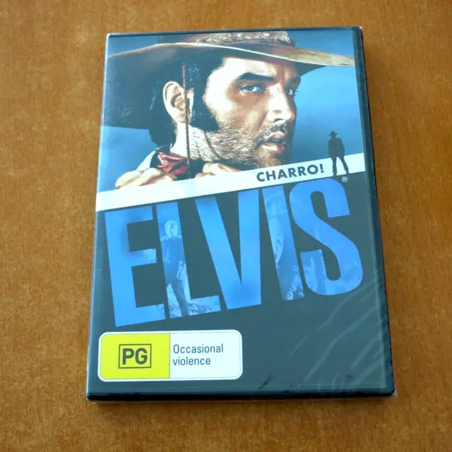 CHARRO ! - Elvis Presley ( DVD , Region 4 ) ~ NEW SEALED