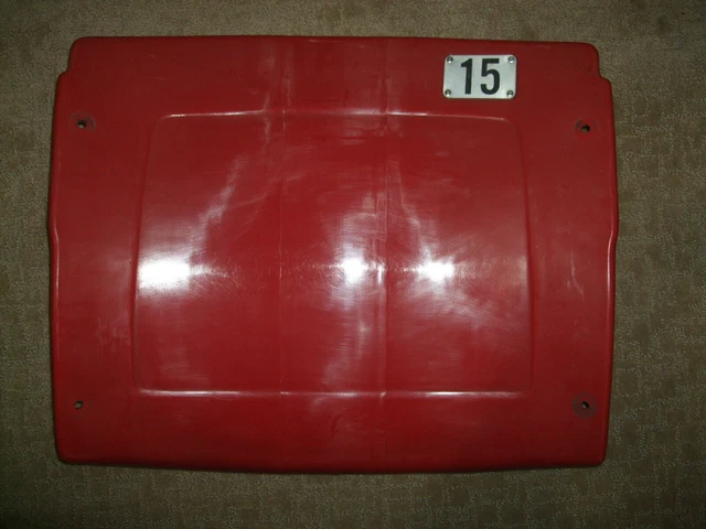 Busch Stadium seat back #15 Jim Edmonds St Louis Cardinals