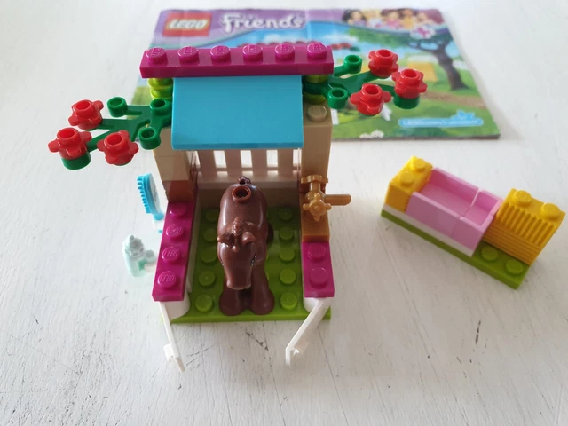 LEGO FRIENDS 41089 Little Foal Stall set used complete with
