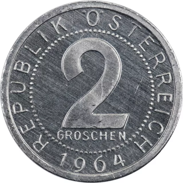 Austria - 2 Groschen - 1964