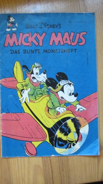 Walt Disney Micky Maus , Monatsheft Heft Nr. 1 von 1951       NACHDRUCK von 1994