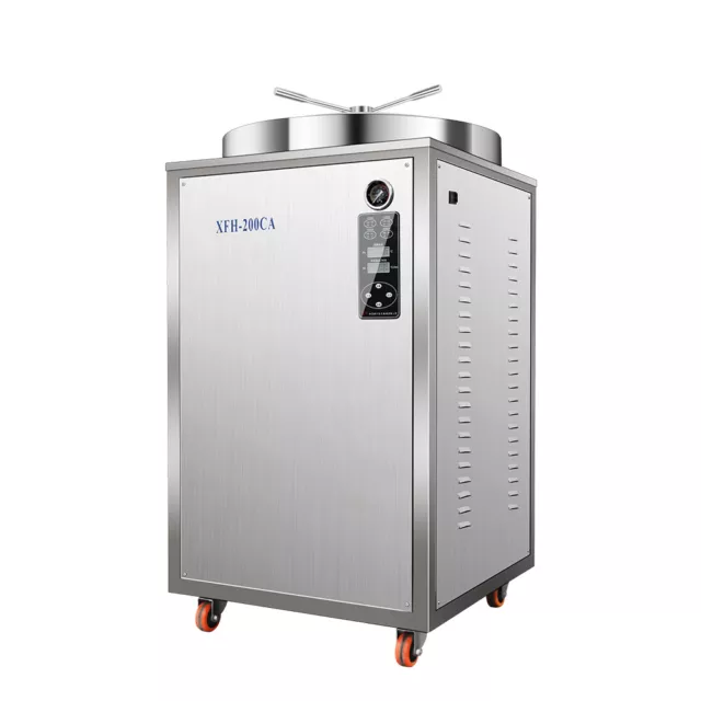 200L Vertikaler Autoklaven Sterilisatoren Autoclave Steam Pressurized Sterilizer