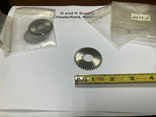 Martindale M.E.Co. 1-3/4 x 0.094 x 5/8, 40 Tooth, 45° H.S.R. Saw Blade, USA Made