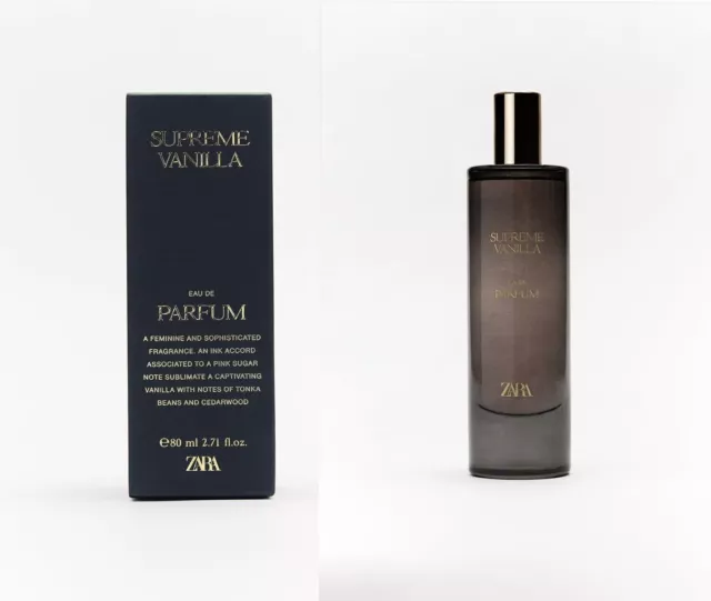 Quasar - Profumo Supreme Vanilla Zara Ml. 80 Eau De Parfum Fragranza Donna