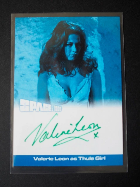 SPACE 1999 S3: Valerie Leon as Thule Girl Autograph Card S3 VL1