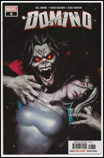 Domino #8 (2019) Gang Hyuk Lim Cover Morbius Movie Soon Gail Simone Marvel Nm 3