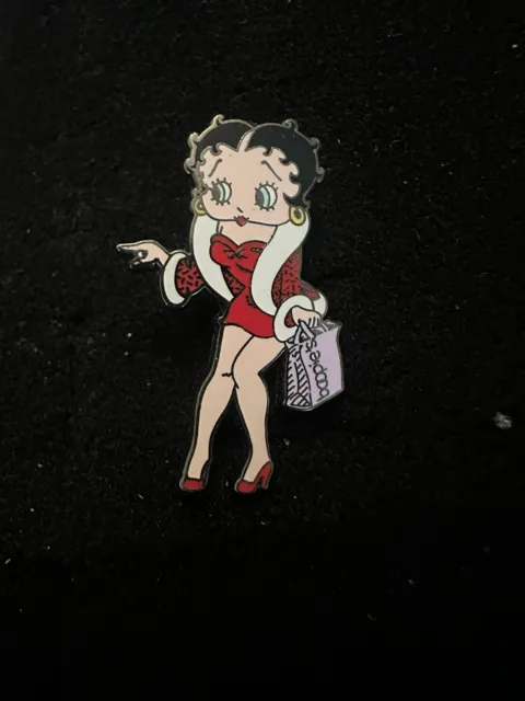 Vintage Betty Boop Pin Boopie’s Shopping Boopies