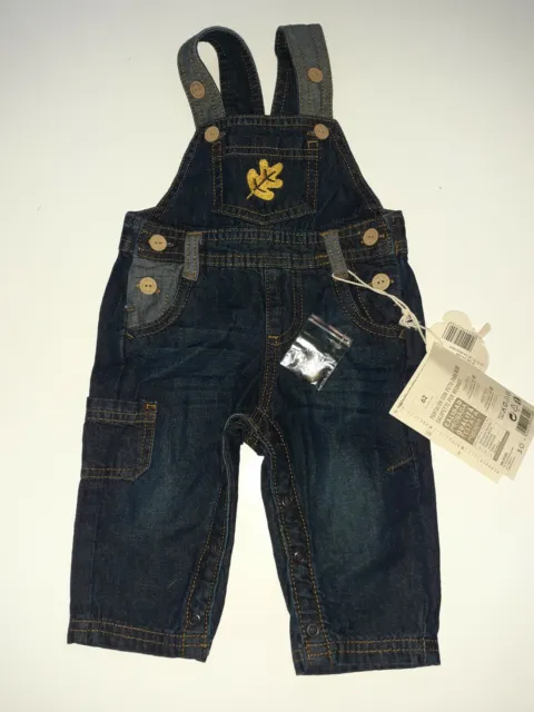 Salopette Jeans Bimbo Bambino Neonato 2-4 mesi 62 cm