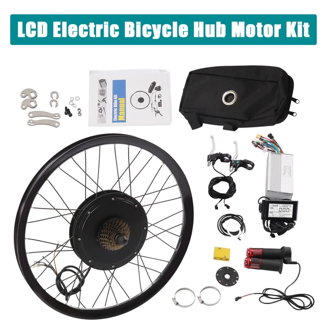 ELECTRIC BIKE CONVERSION Kit 72V 2000W EBike Motor Rear Wheel 29in