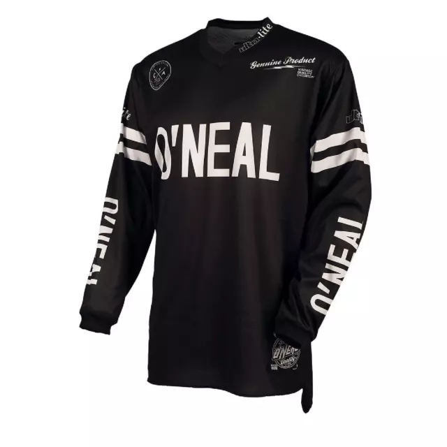 Chemise chemise ONEAL ULTRA LITE LE 70 noir MX DH FR VTT moto cross classique