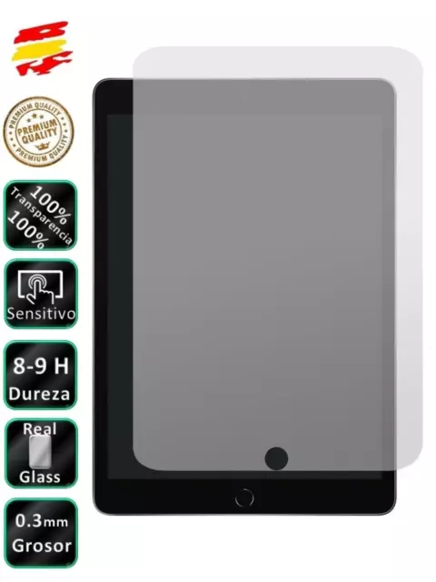 Protector de Pantalla Para Apple Ipad 2019 10.2" Cristal Templado Tablet