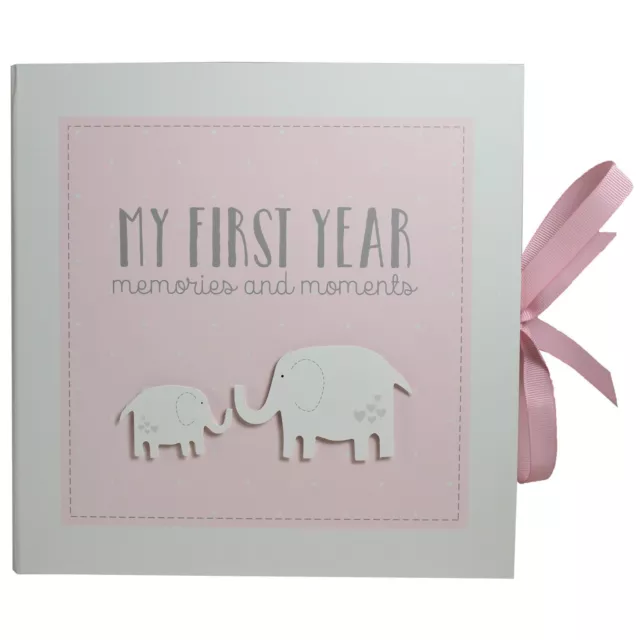 My First Year Pink Record Memory Book Keepsake Baby Shower Gift