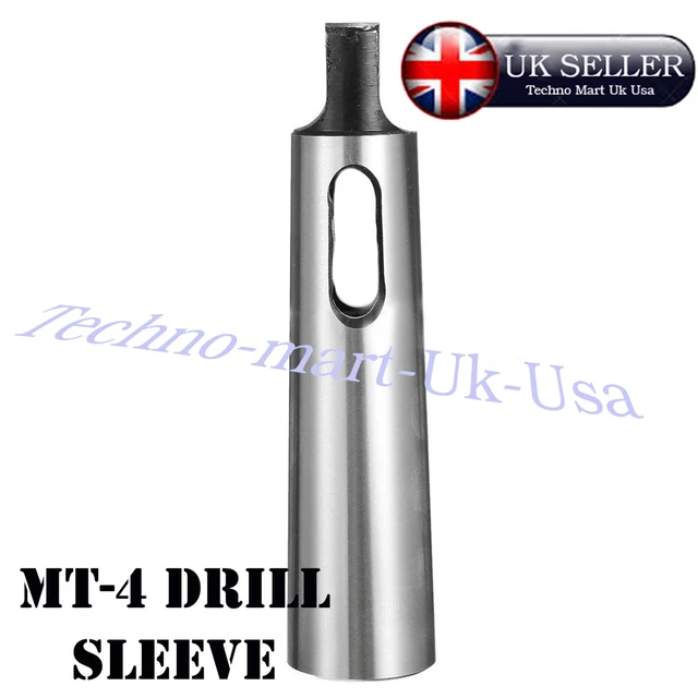 MORSE TAPER MT4 TO MT5 Reducing Adapter Drill Sleeve for Lathe Milling ...