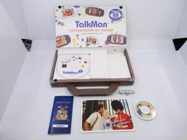 Press Kit Talk Man Camera Sony PSP Playstation Portable Complet Kit Presse Rare