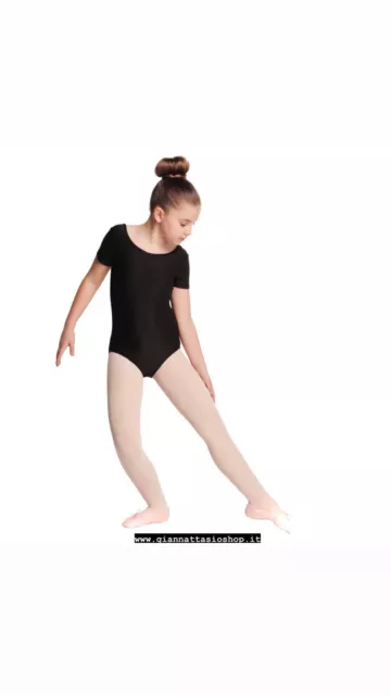 OFFERTA Collant Calza Bambina Dance Danza in microfibra 50 Den 3D, bordino soft