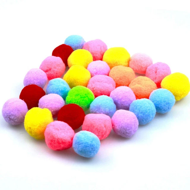 30 Pcs Jouet Balle Rebondissante Pour Chat Jouets En Peluche Attrape