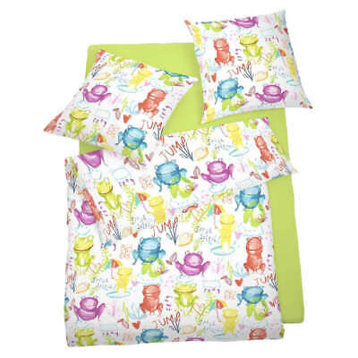 Ropa de cama infantil 135x200 pijamas Daily Cotton algodón ornamentos amarillo blanco