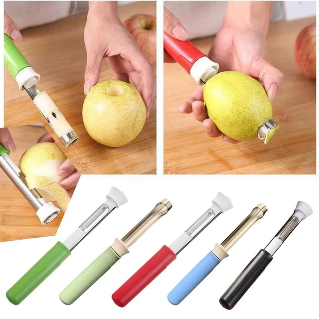 FRUIT CORER STAINLESS Steel Core Remover Kitchen Tool Fruit Pip Pear