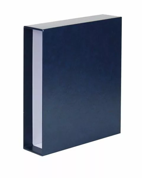 Lindner 3504-B Kassette zu Ringbinder PUBLICA LS-blau