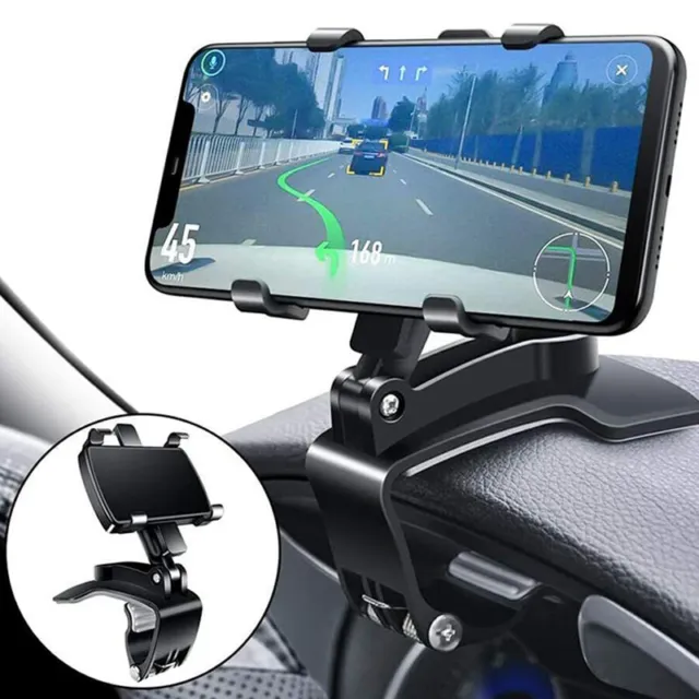 For Cell Phone Gps Universal Car Dashboard Mount Holder Stand Clamp Cradle Clip