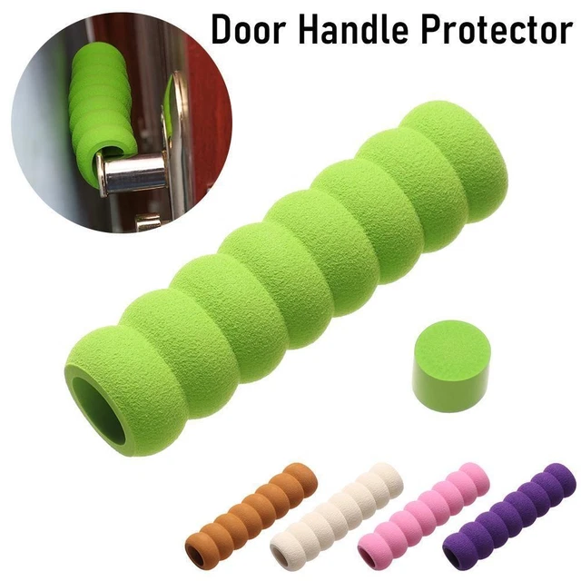 Static-free Door Handle Protector Door Stopper Foam  Cover Baby Safety