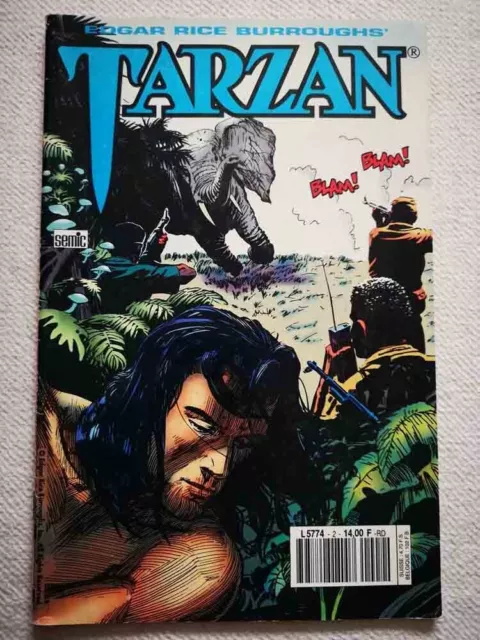 [COMICS] lot TARZAN  / NUMERO 2 & 3 / SEMIC