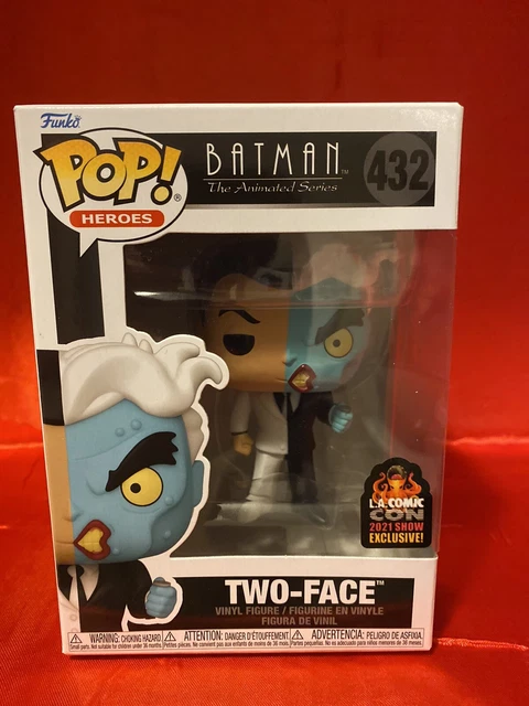 TWO-FACE FUNKO POP #432 LA Comic Con Exclusive MINT WITH POP