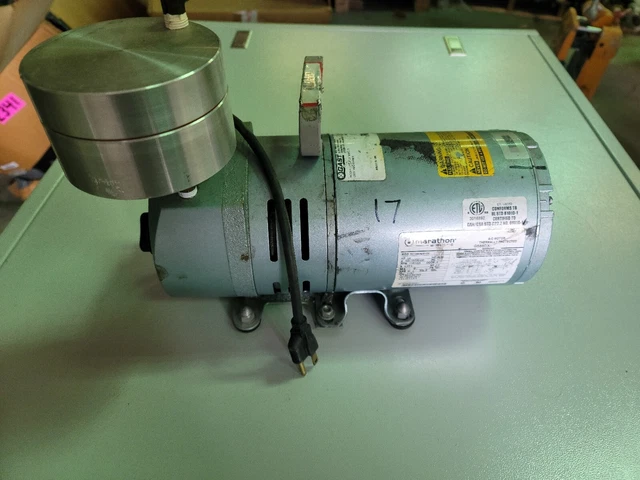 GAST Vacuum PUMP G588DX, 1/4 HP, 120 volt GAST Vacuum PUMP G588DX, 1/4 HP, 120 volt