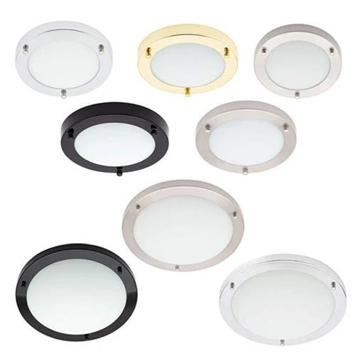 LITECRAFT MARI CEILING Light Bathroom IP44 Rated Flush Mount Fitting ...