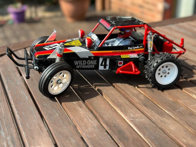 TAMIYA WILD ONE (re-re) 1:10 RC Buggy, with Box and Manual. Free UK ...