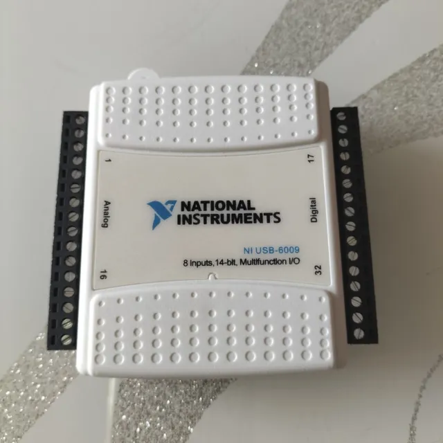 National Instruments USB-6009 Data Acquisition Card, NI DAQ, Multifunction