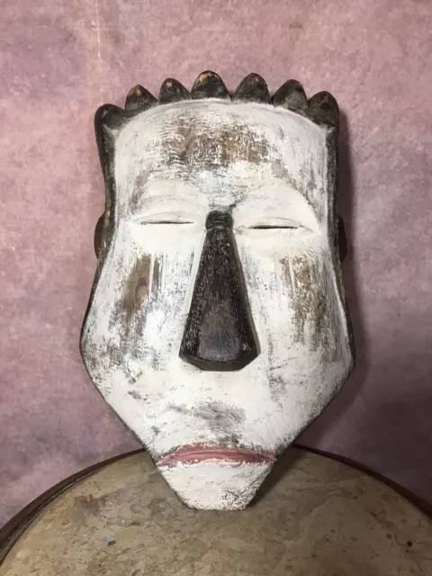 Authentic African Art Hand Made Wooden Statue / Masks