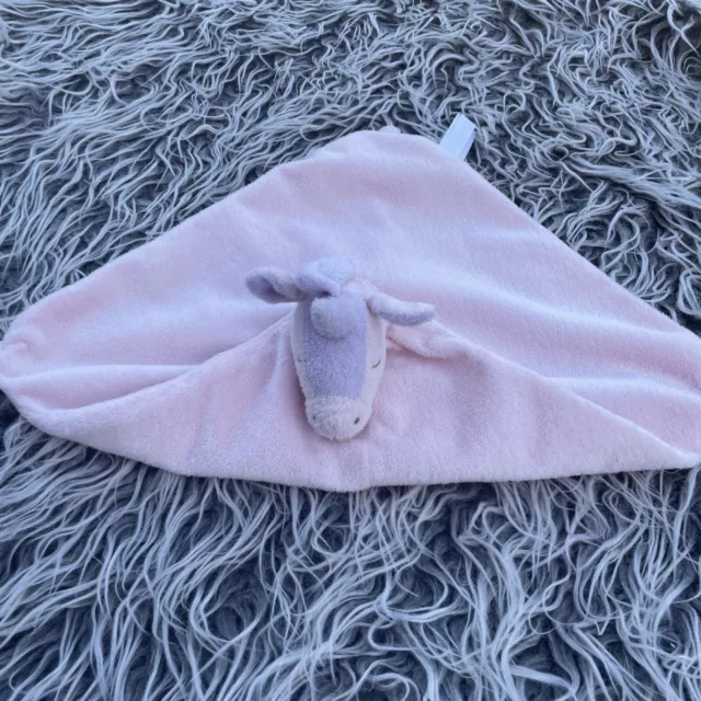 Angel Dear Unicornio Rosa Púrpura Corazón Amoroso Manta de Seguridad Peluche Suave Bebé Juguete