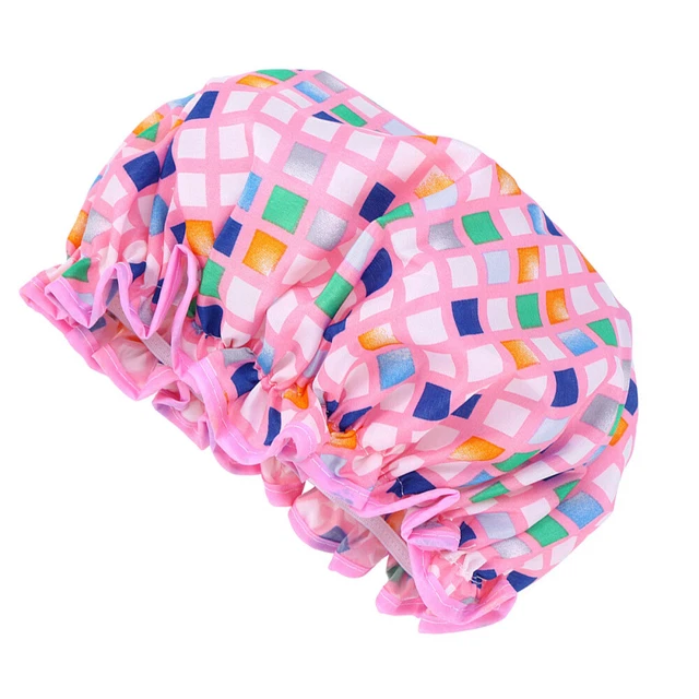 Sombrero de baño grueso para dama niña